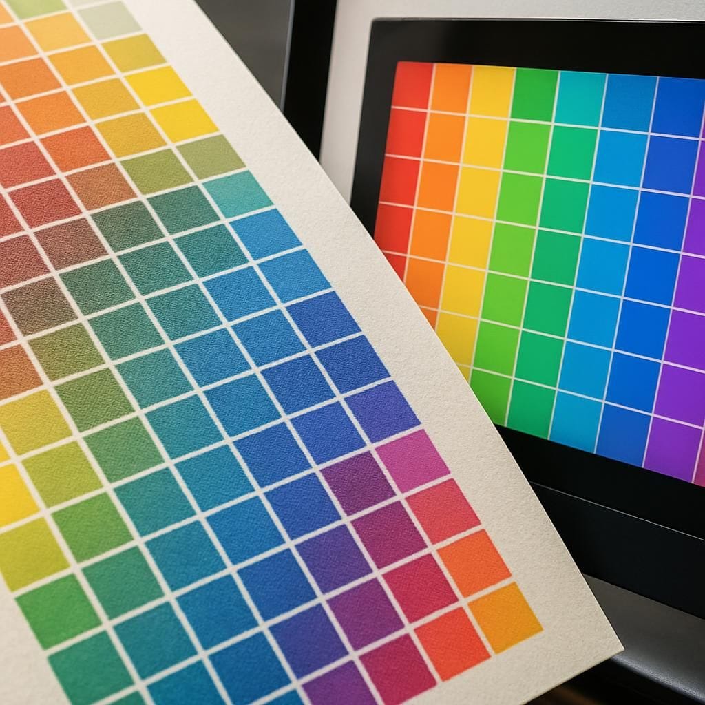 découvrez comment comprendre les couleurs imprimées et leurs différences par rapport à celles affichées à l'écran, pour un rendu optimal en impression.