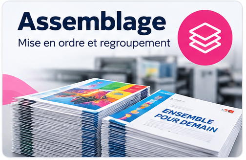 Assemblage de documents imprimés