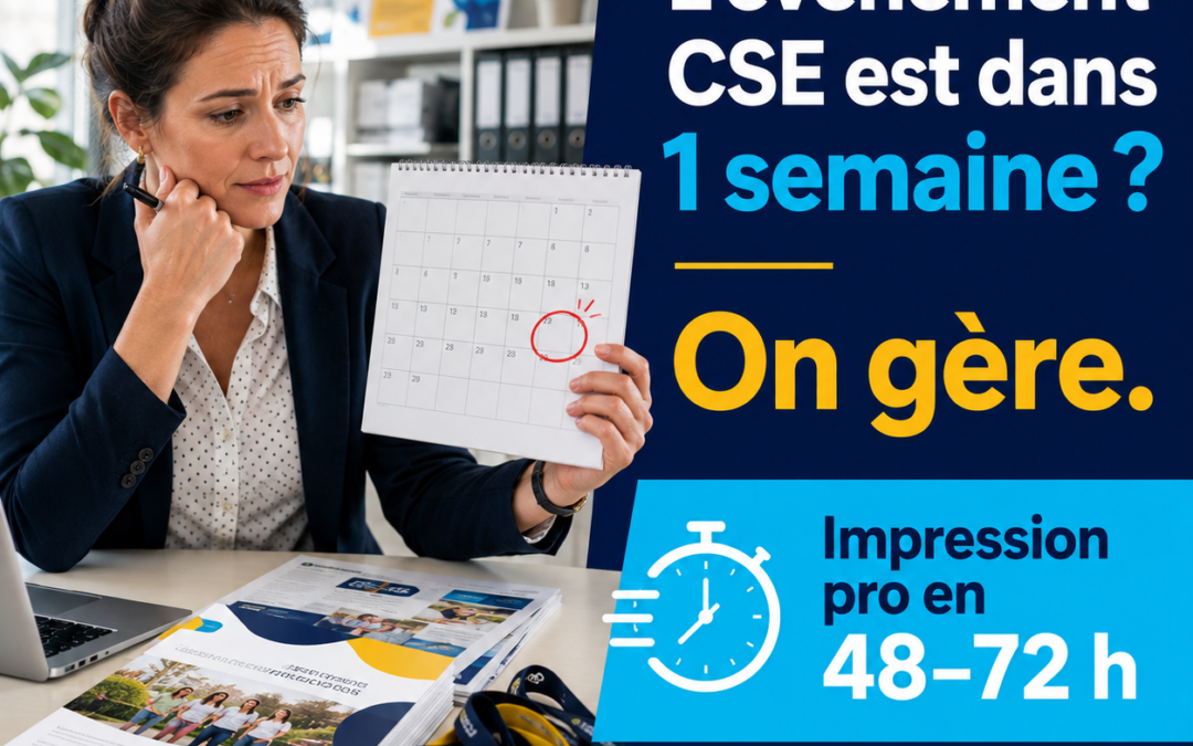Événement CSE imminent : vos impressions en 48 à 72 h