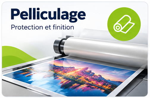 Pelliculage des documents imprimés