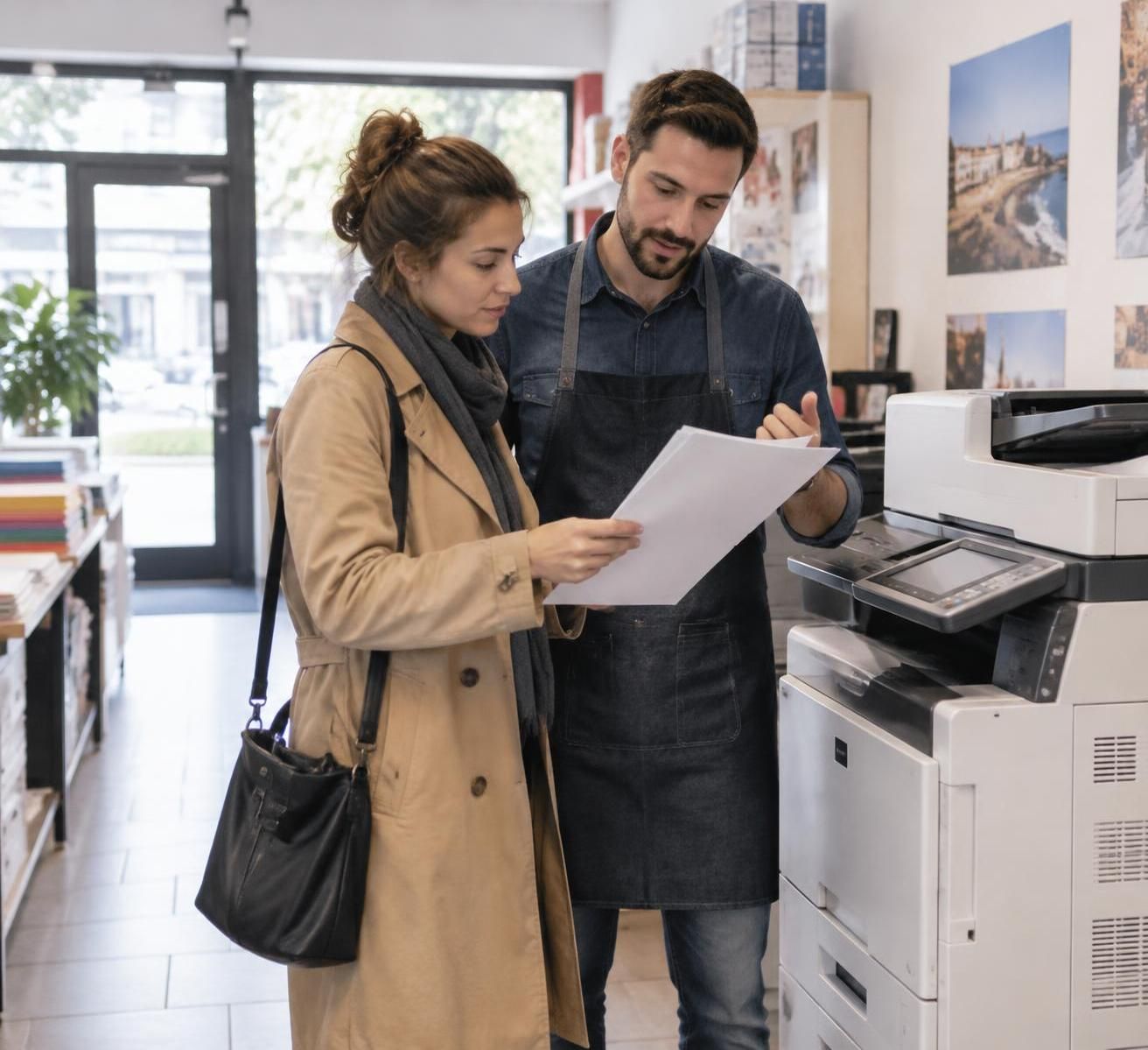 trouvez un service d’impression de documents près de chez vous : comparez les prix et profitez d’une impression rapide, simple et de qualité.