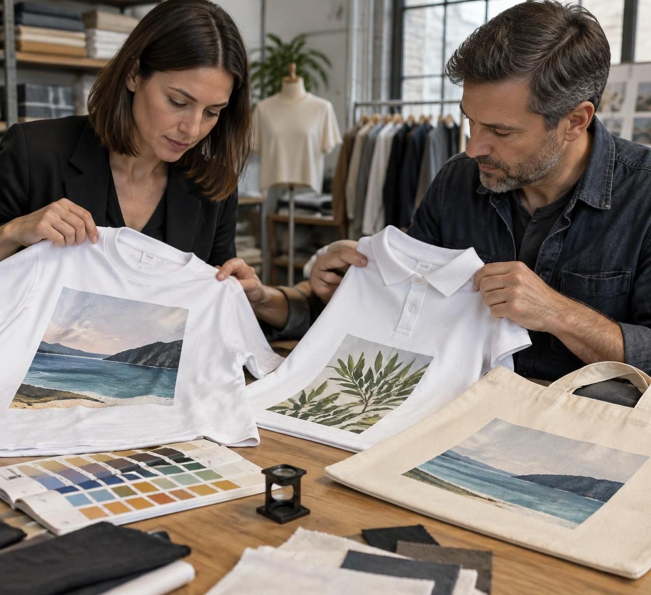 donnez vie à vos créations grâce à l’impression directe : des couleurs éclatantes, des détails précis et une qualité professionnelle sur de nombreux supports.
