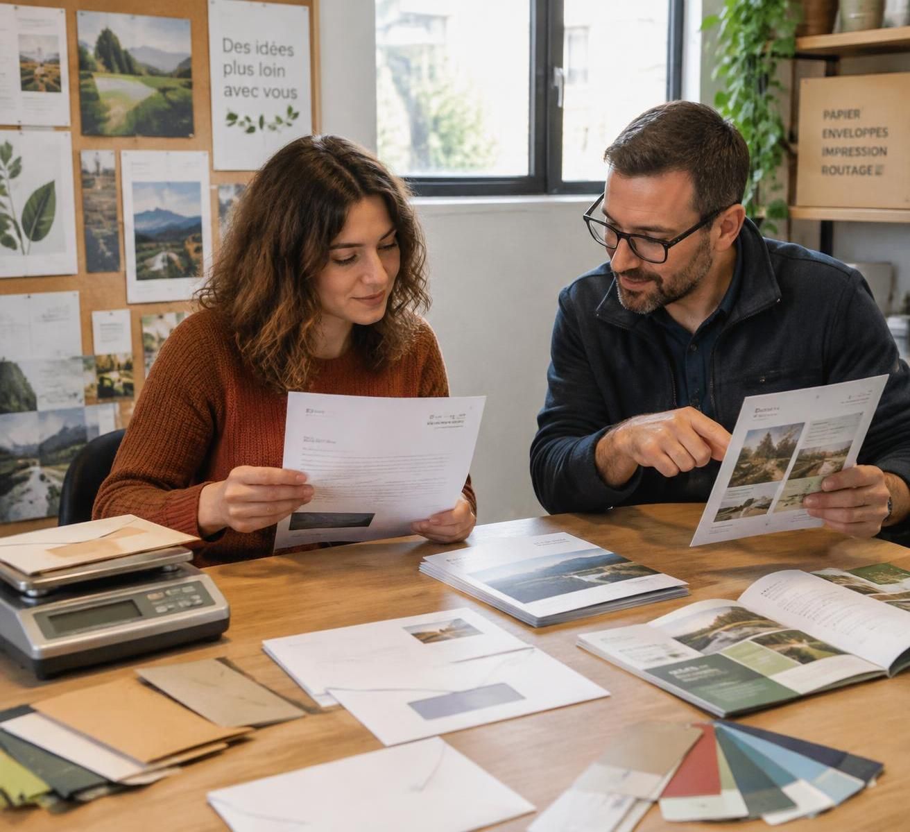 boostez vos campagnes grâce à une solution clé en main d’impression et de mise sous pli : gagnez du temps et simplifiez vos envois.