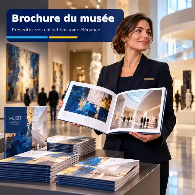 Brochure pour Musée